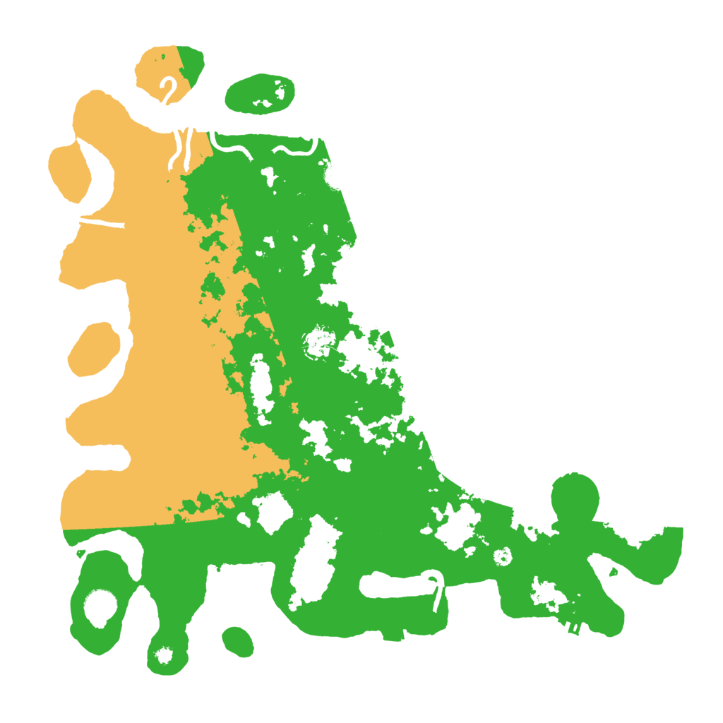 Biome Rust Map: Procedural Map, Size: 4000, Seed: 18111