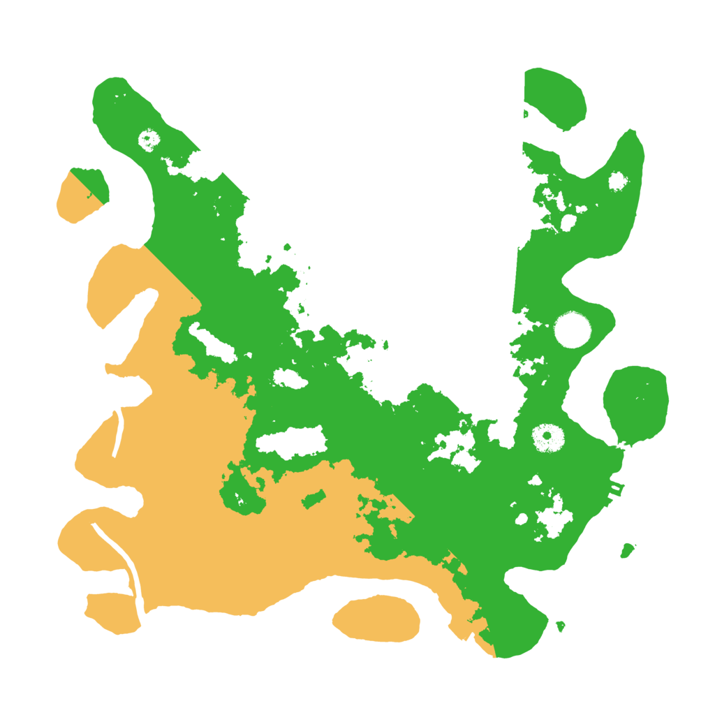 Biome Rust Map: Procedural Map, Size: 3500, Seed: 260983308