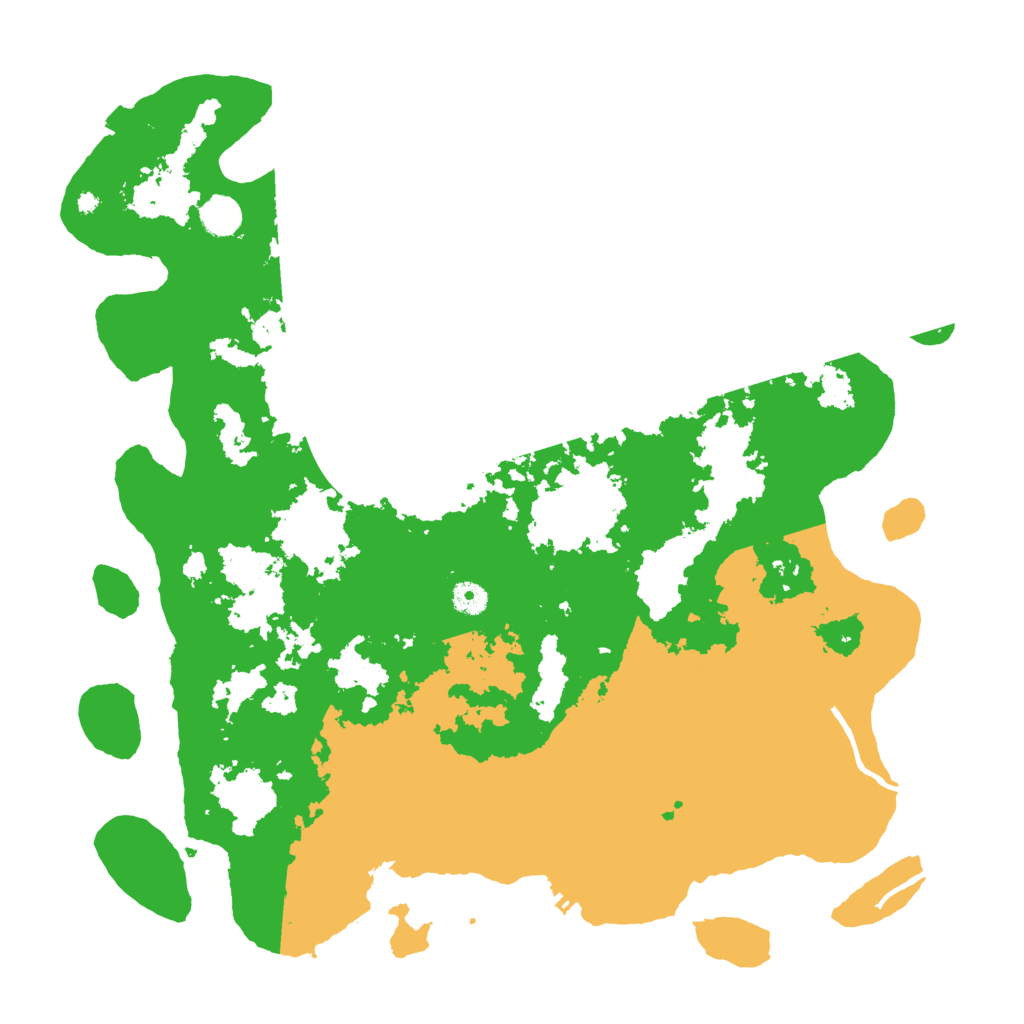 Biome Rust Map: Procedural Map, Size: 4500, Seed: 25703587