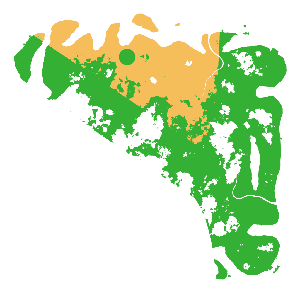 Biome Rust Map: Procedural Map, Size: 4800, Seed: 1746617218