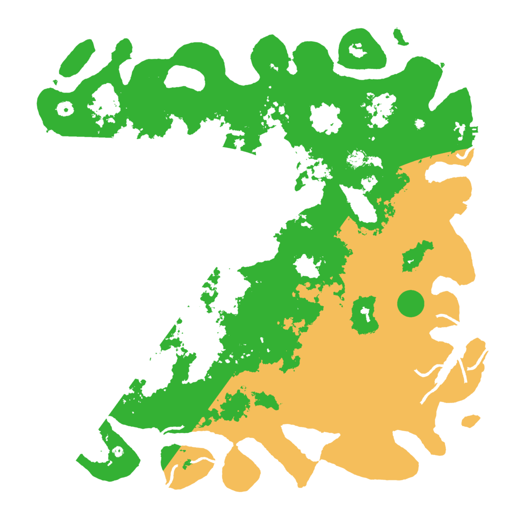 Biome Rust Map: Procedural Map, Size: 5000, Seed: 11096646