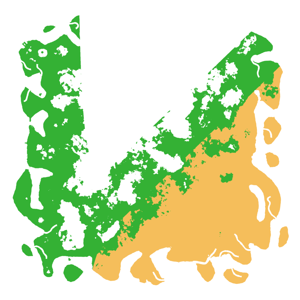 Biome Rust Map: Procedural Map, Size: 5200, Seed: 123456789