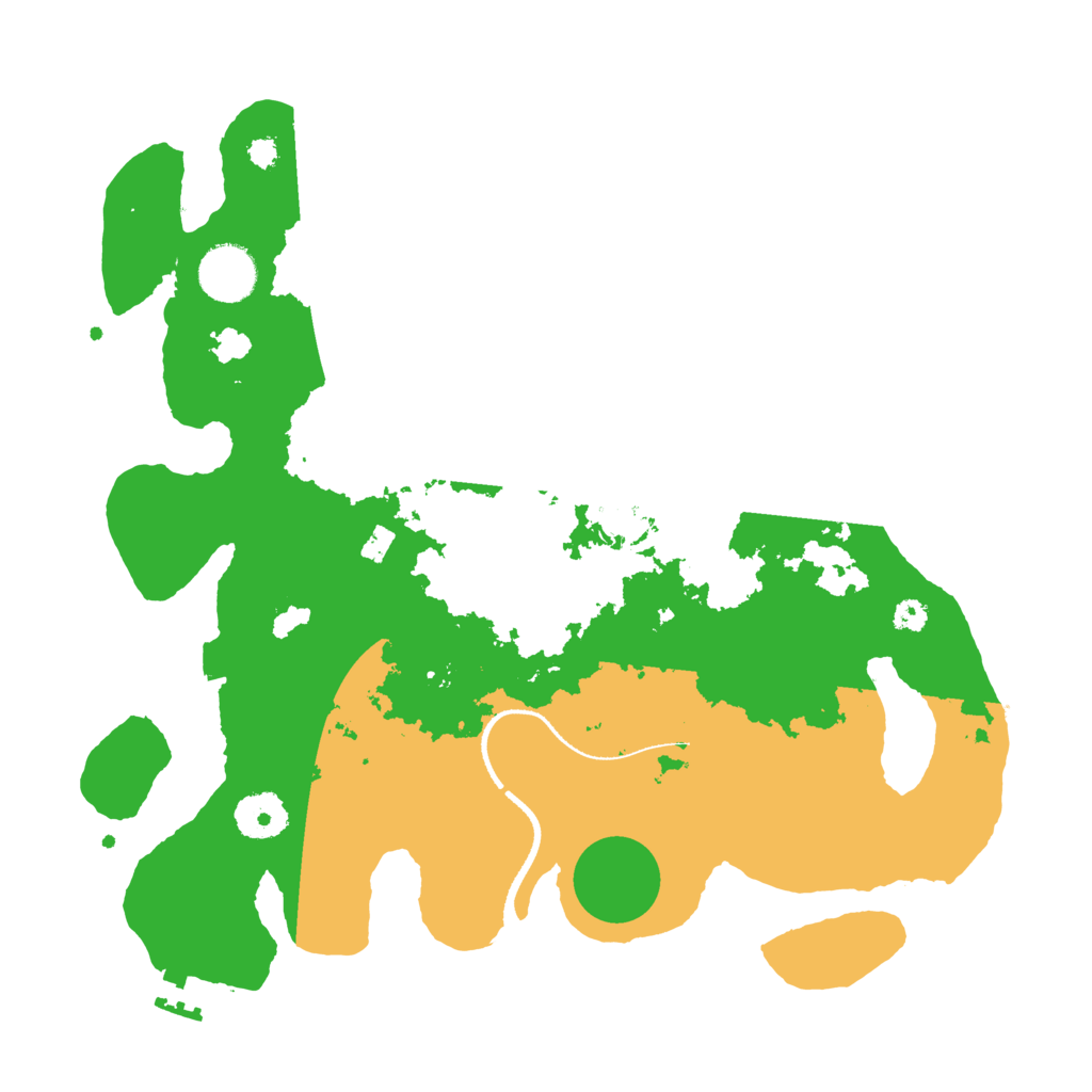 Biome Rust Map: Procedural Map, Size: 3326, Seed: 13889