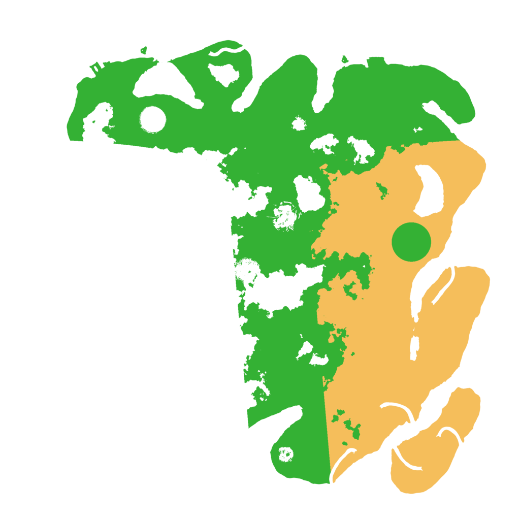 Biome Rust Map: Procedural Map, Size: 3500, Seed: 1281384518