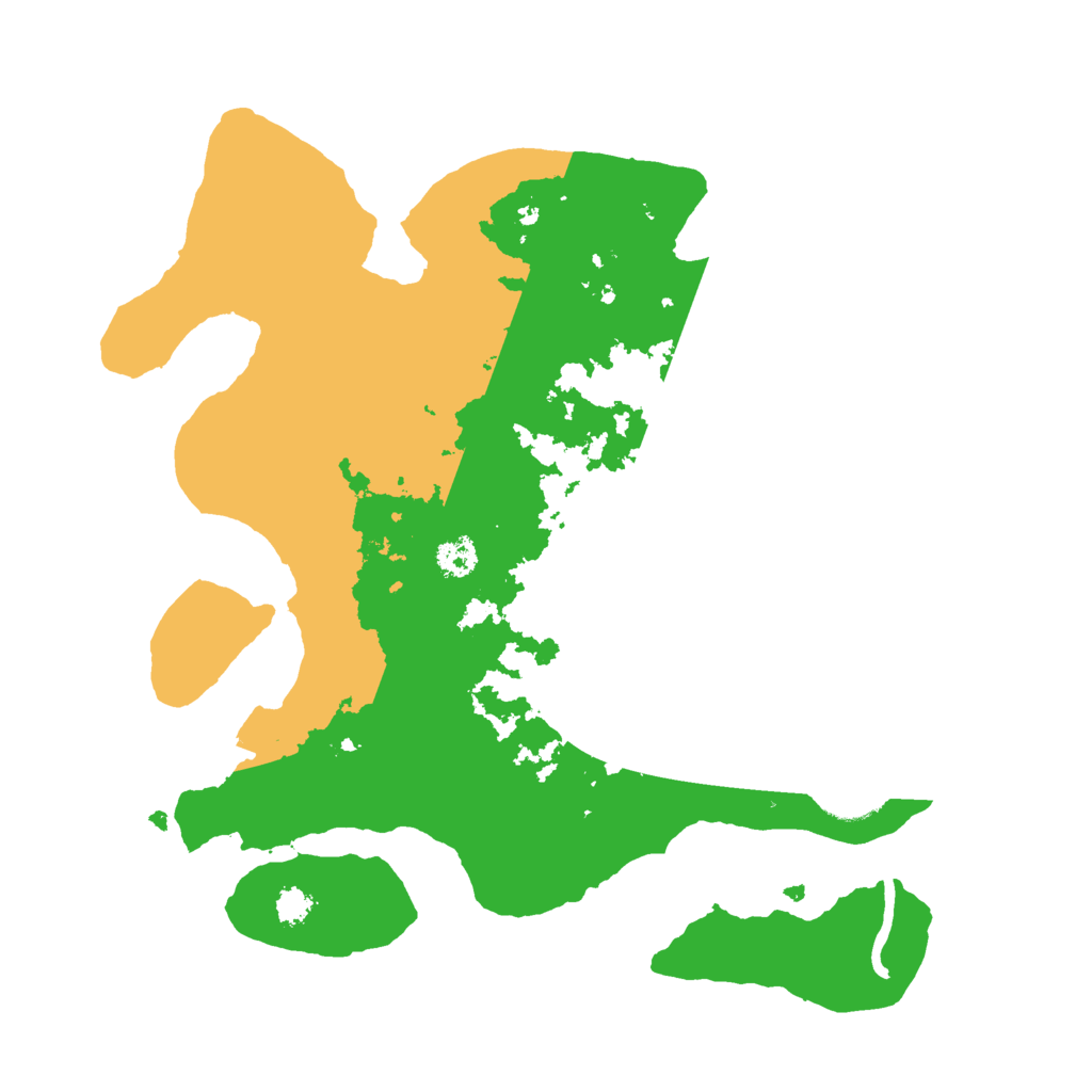 Biome Rust Map: Procedural Map, Size: 2750, Seed: 3485