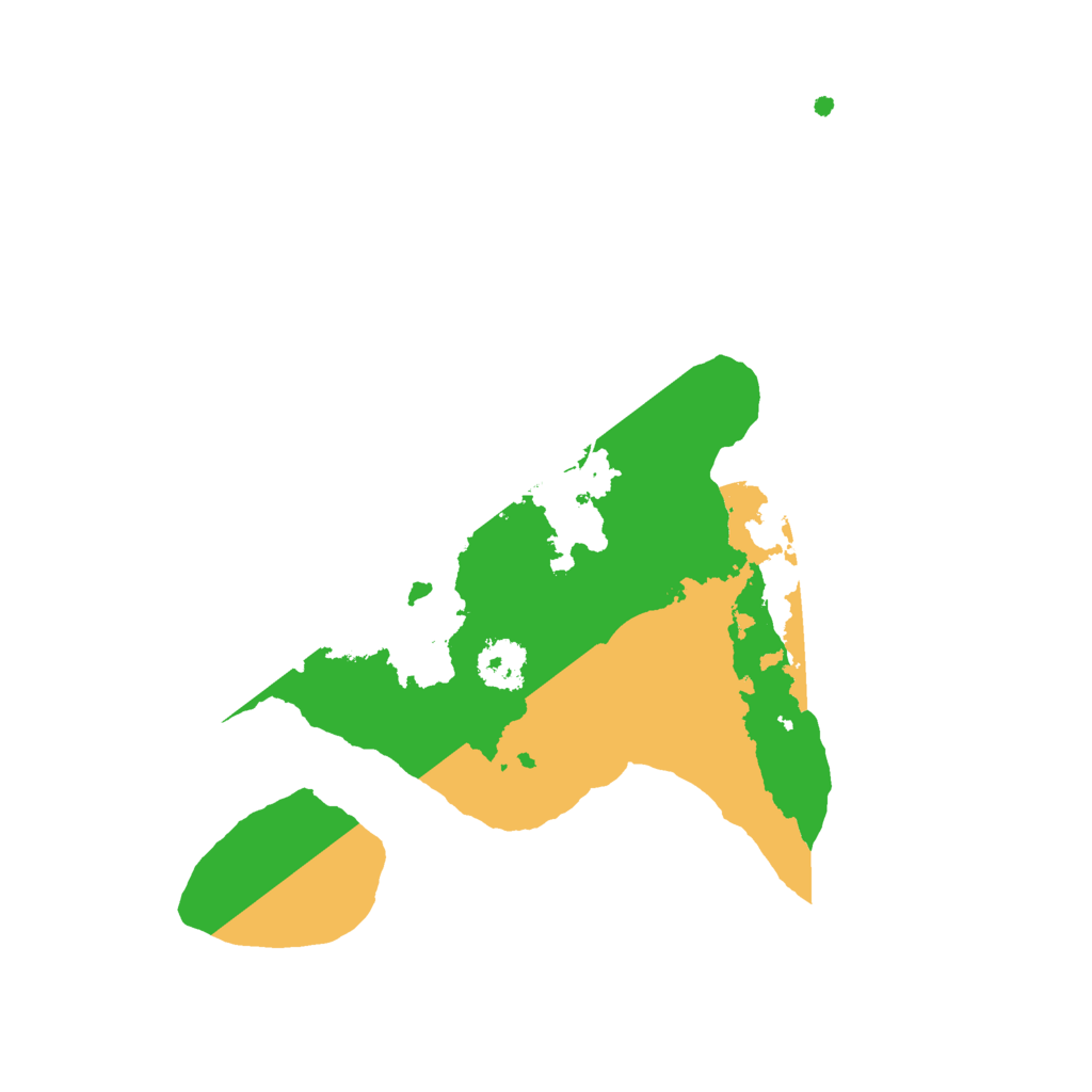 Biome Rust Map: Procedural Map, Size: 2200, Seed: 783089654