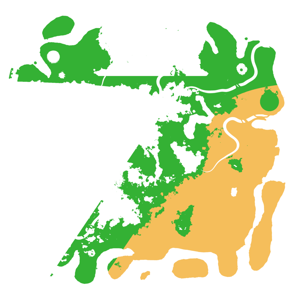 Biome Rust Map: Procedural Map, Size: 4250, Seed: 914547286