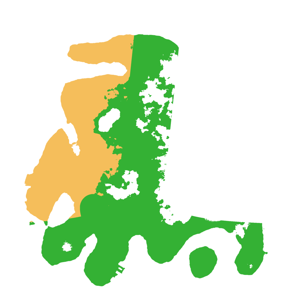 Biome Rust Map: Procedural Map, Size: 3000, Seed: 6748193