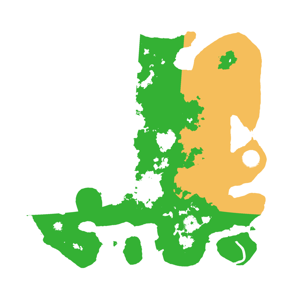 Biome Rust Map: Procedural Map, Size: 3000, Seed: 94155445