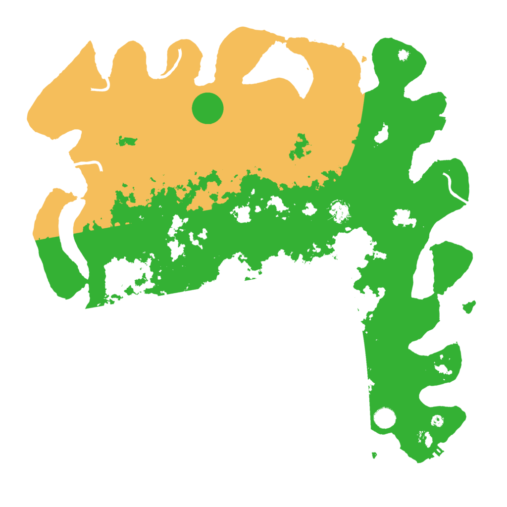 Biome Rust Map: Procedural Map, Size: 4250, Seed: 14159