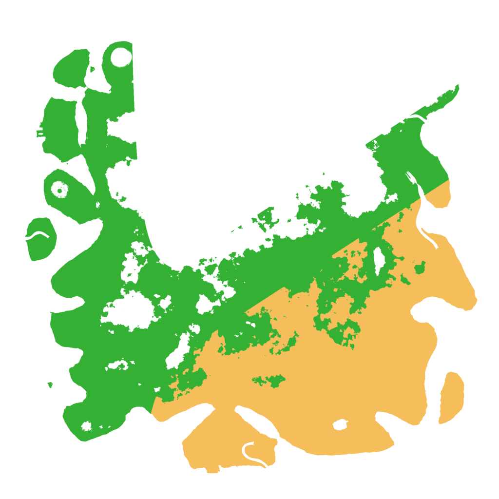 Biome Rust Map: Procedural Map, Size: 4500, Seed: 22844513