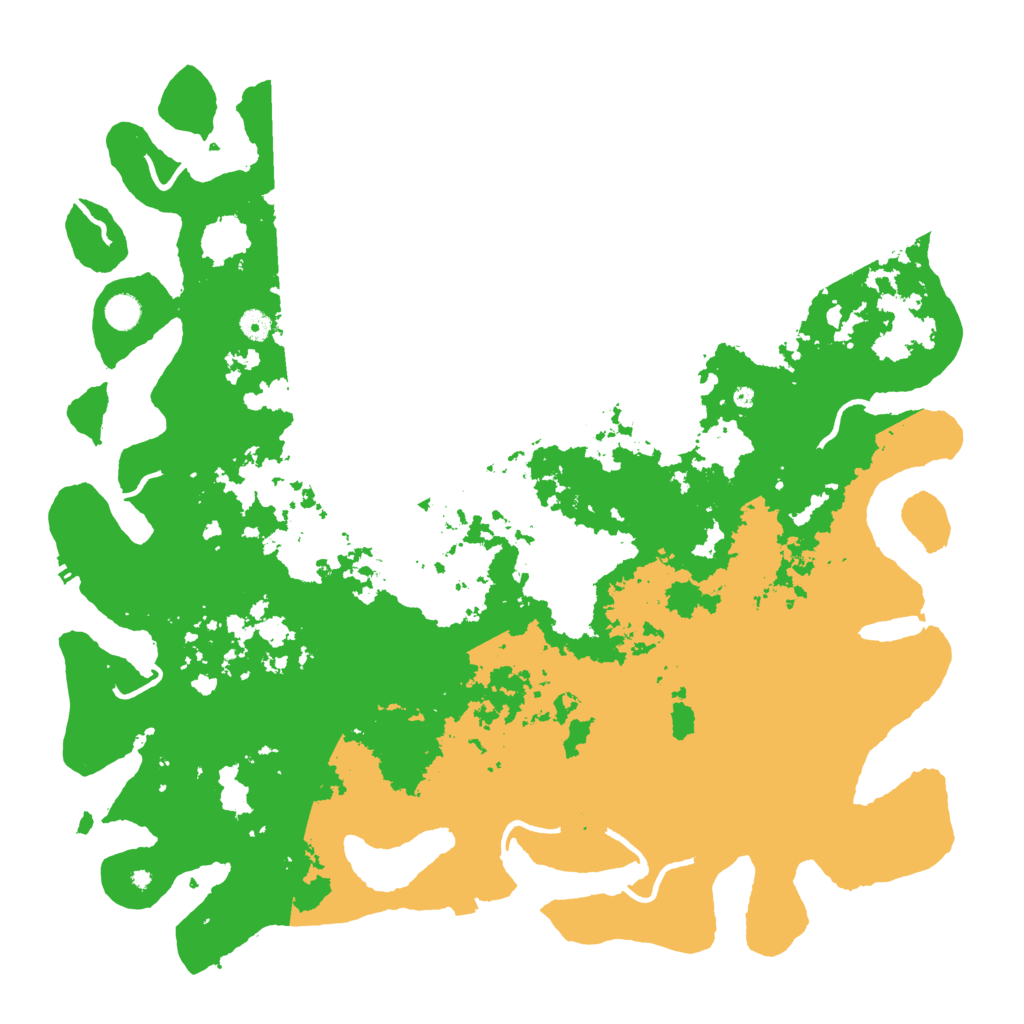 Biome Rust Map: Procedural Map, Size: 5000, Seed: 882754706