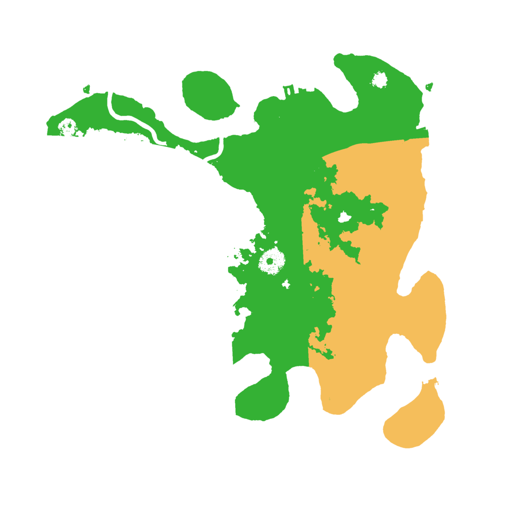 Biome Rust Map: Procedural Map, Size: 3000, Seed: 67142