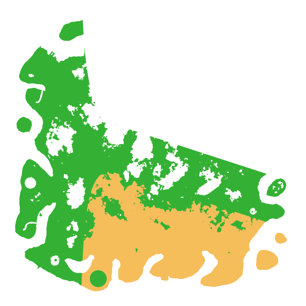 Biome Rust Map: Procedural Map, Size: 4800, Seed: 1106863188