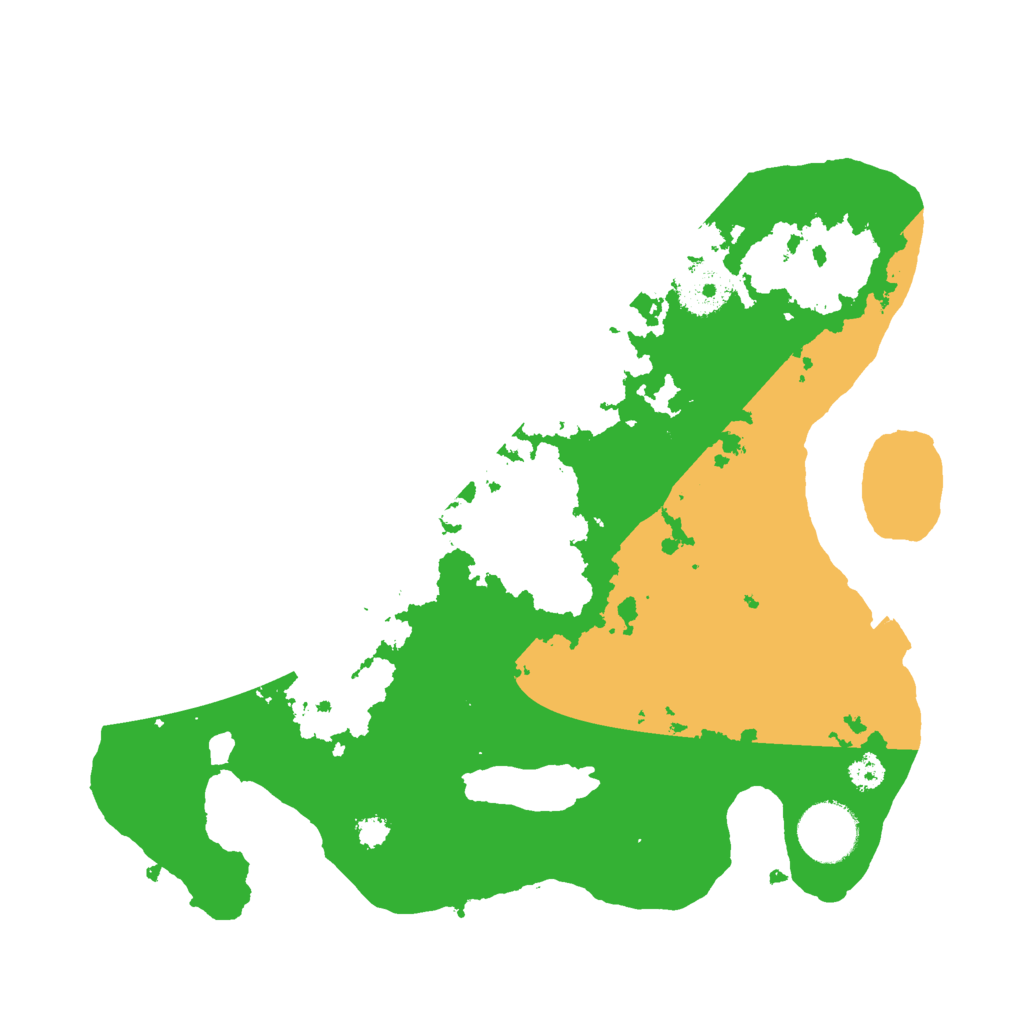 Biome Rust Map: Procedural Map, Size: 3000, Seed: 24366