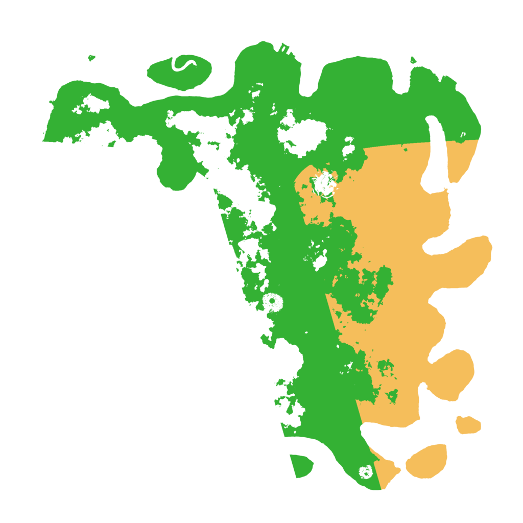 Biome Rust Map: Procedural Map, Size: 3900, Seed: 858837151