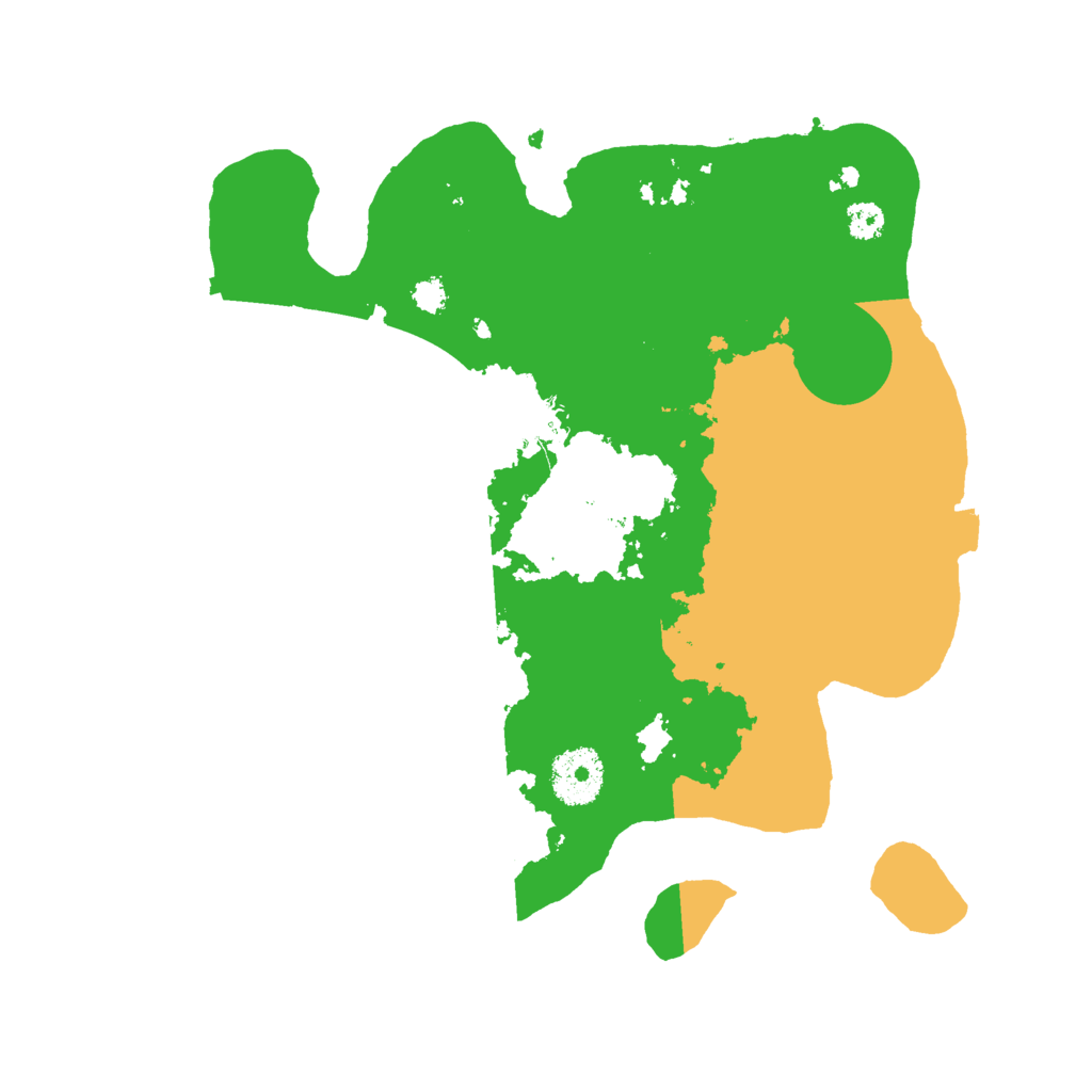 Biome Rust Map: Procedural Map, Size: 3000, Seed: 1923046