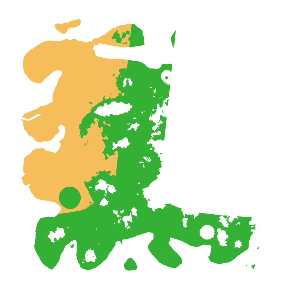 Biome Rust Map: Procedural Map, Size: 3600, Seed: 1713313874