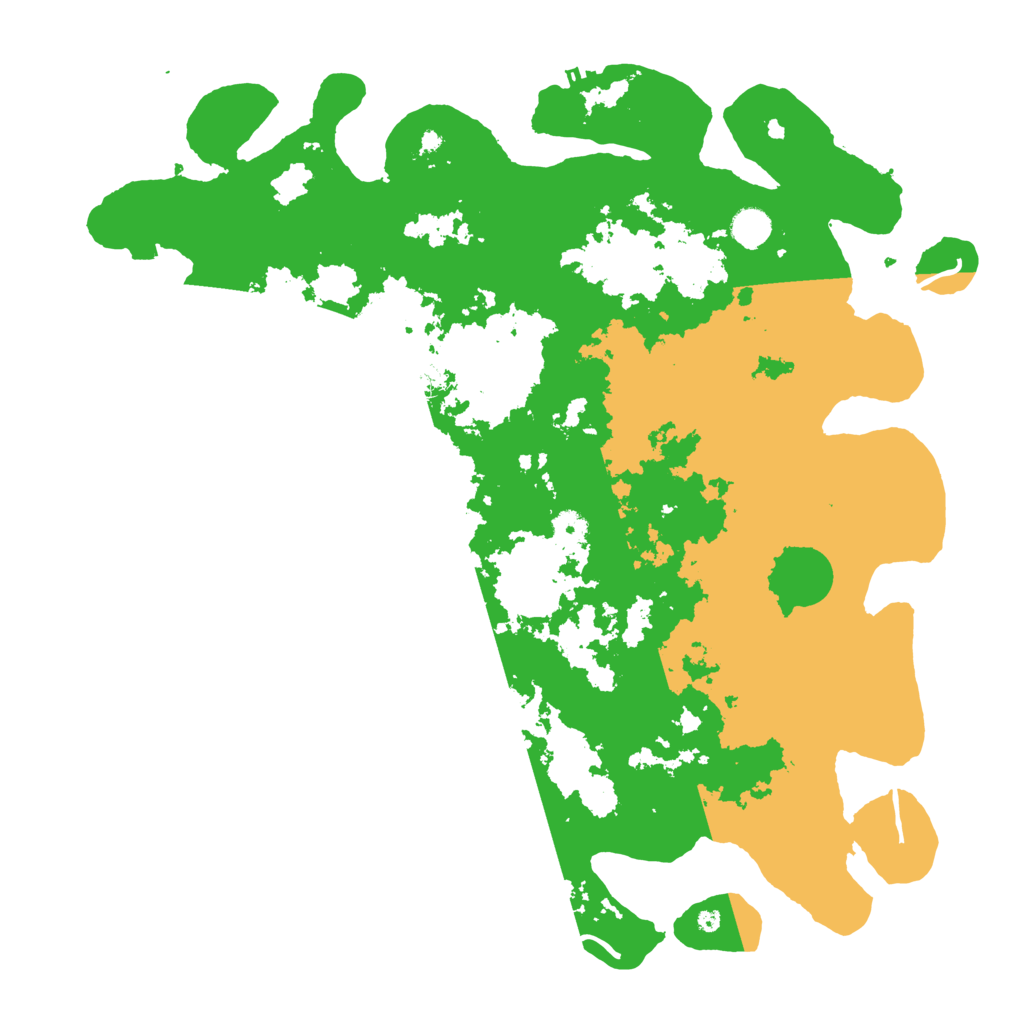 Biome Rust Map: Procedural Map, Size: 4600, Seed: 858837151