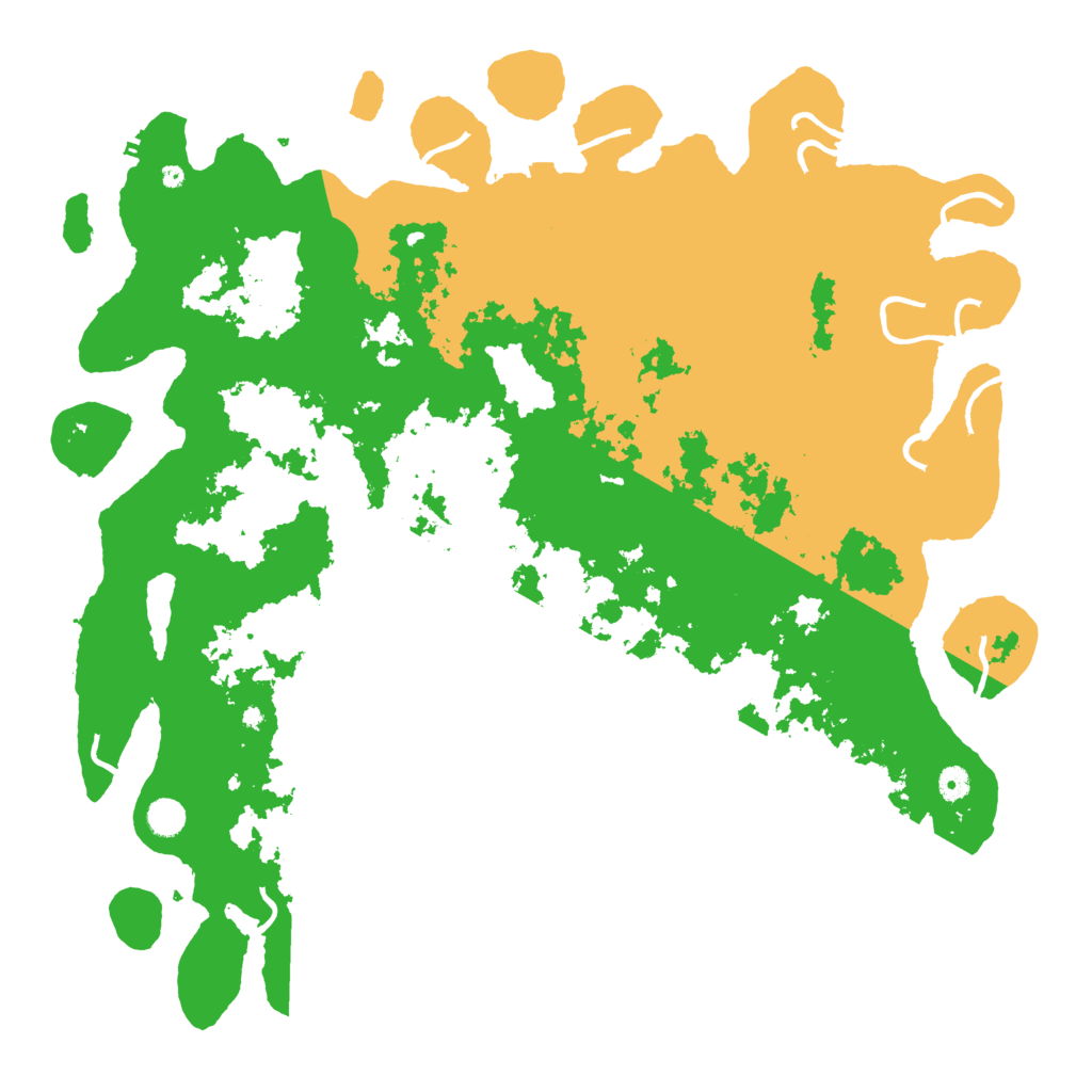 Biome Rust Map: Procedural Map, Size: 5000, Seed: 108500