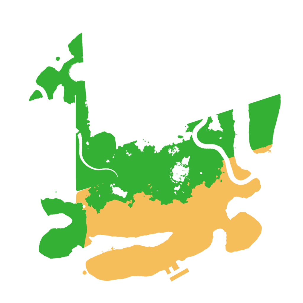 Biome Rust Map: Procedural Map, Size: 3000, Seed: 1171201819