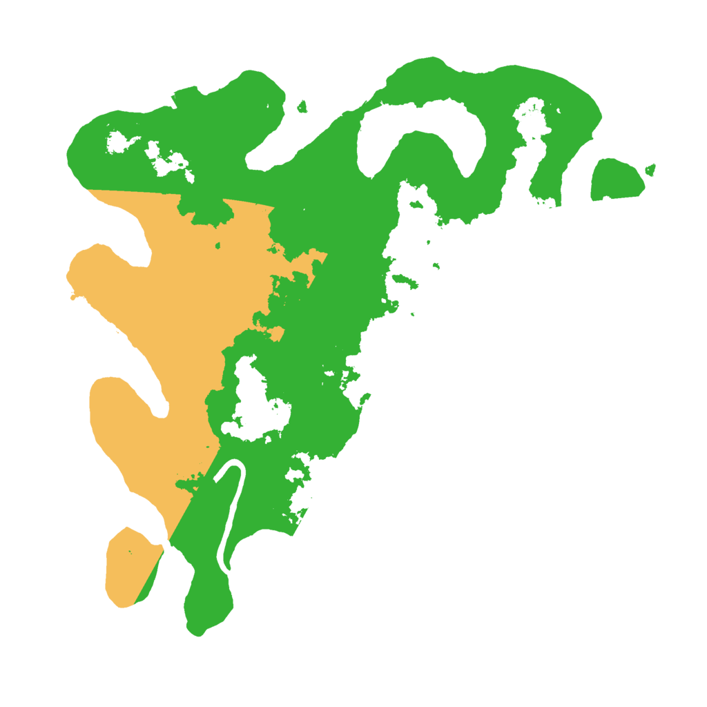 Biome Rust Map: Procedural Map, Size: 3000, Seed: 5948107