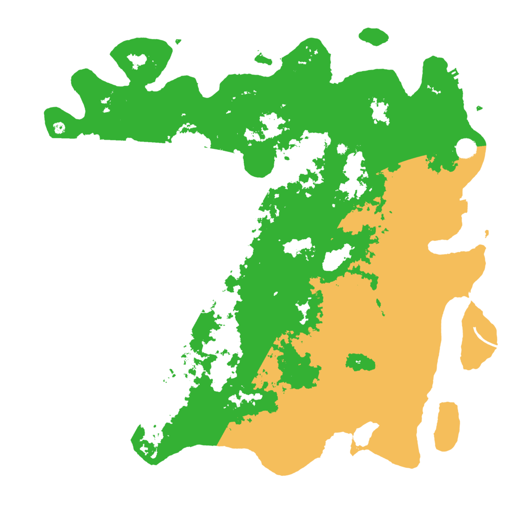 Biome Rust Map: Procedural Map, Size: 4550, Seed: 1185131757