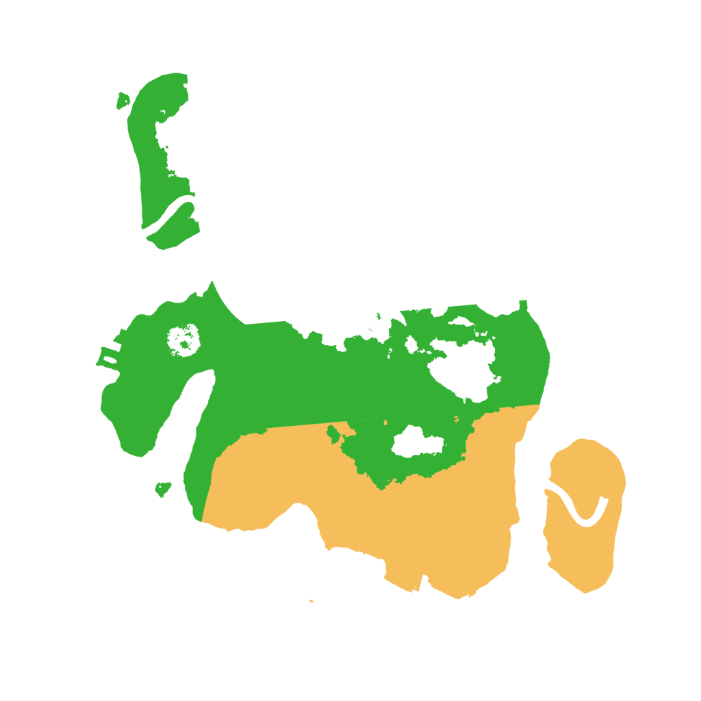 Biome Rust Map: Procedural Map, Size: 2200, Seed: 1369951097