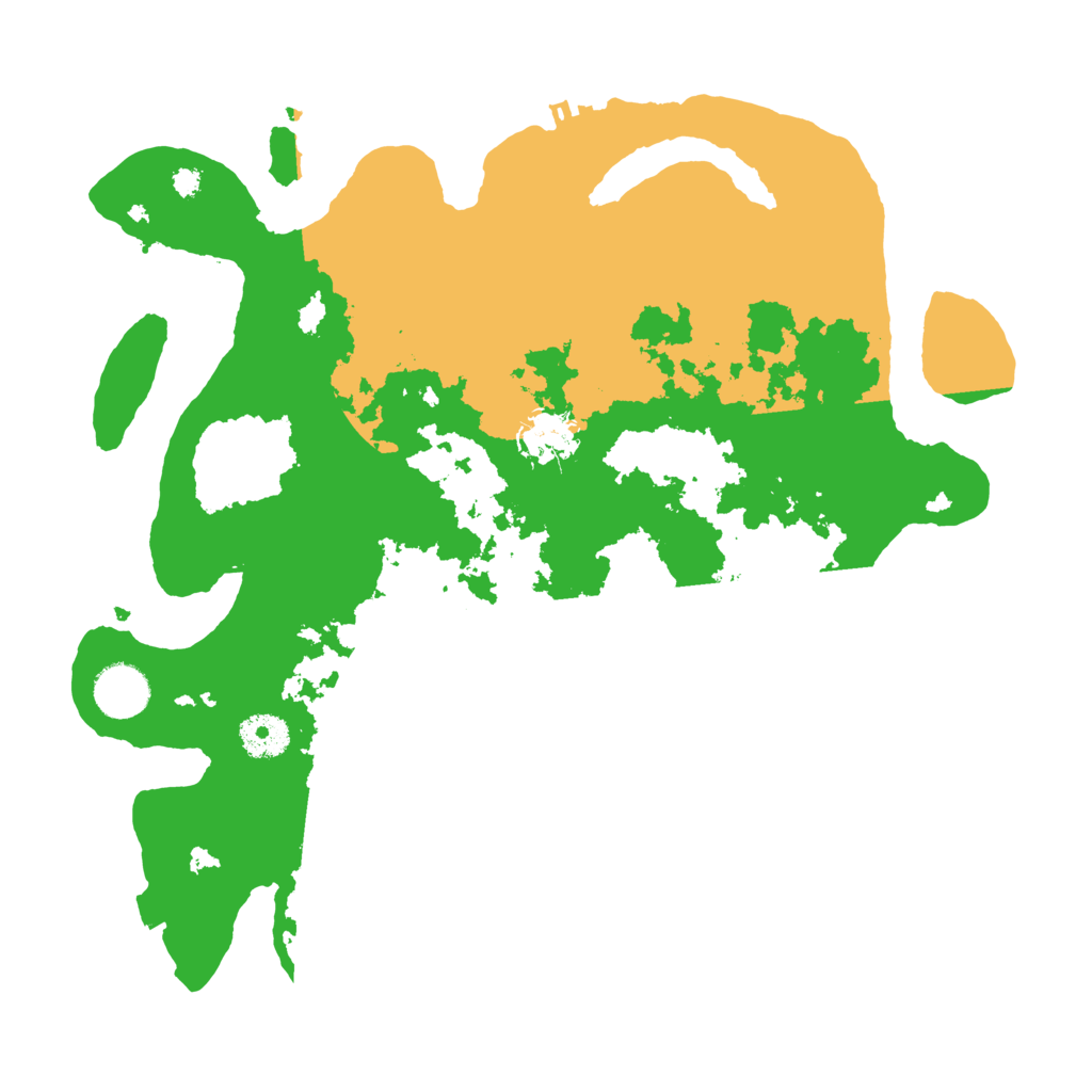 Biome Rust Map: Procedural Map, Size: 3500, Seed: 235767