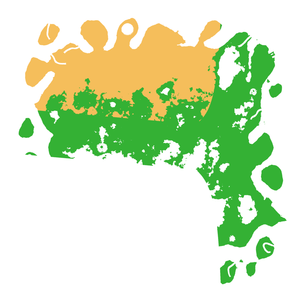 Biome Rust Map: Procedural Map, Size: 4500, Seed: 559967472