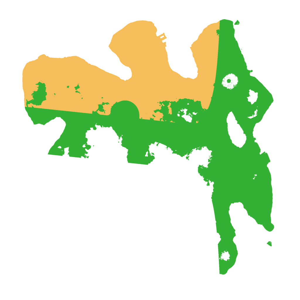 Biome Rust Map: Procedural Map, Size: 3000, Seed: 32734