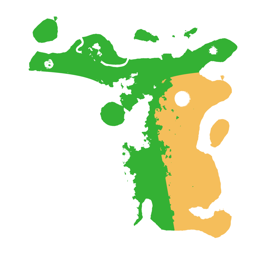 Biome Rust Map: Procedural Map, Size: 3000, Seed: 22150