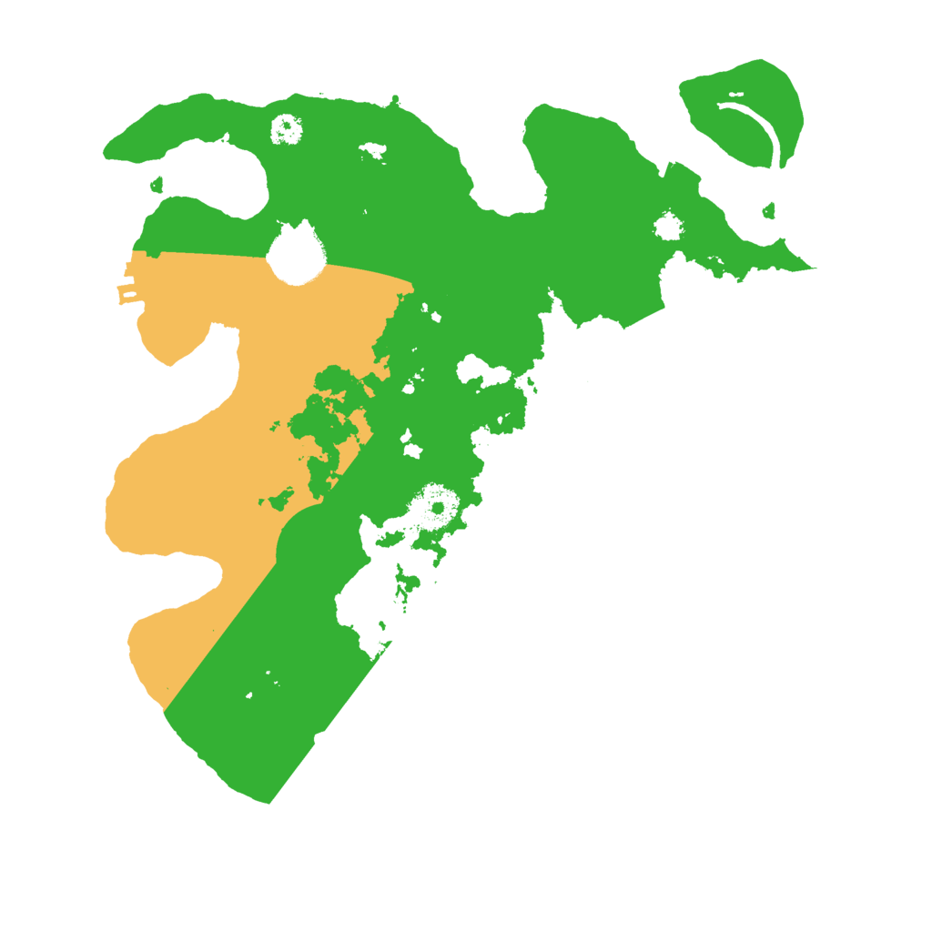 Biome Rust Map: Procedural Map, Size: 3000, Seed: 59872