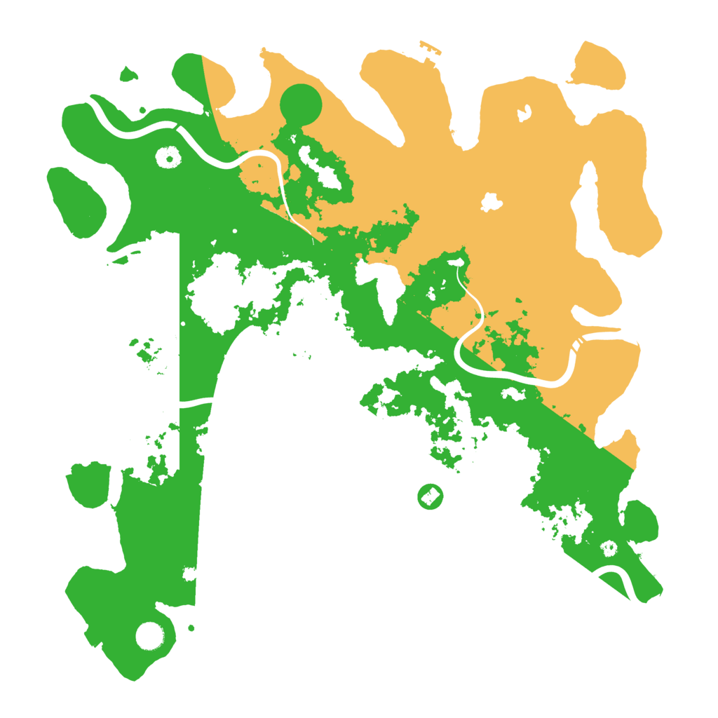 Biome Rust Map: Procedural Map, Size: 4500, Seed: 1398650913
