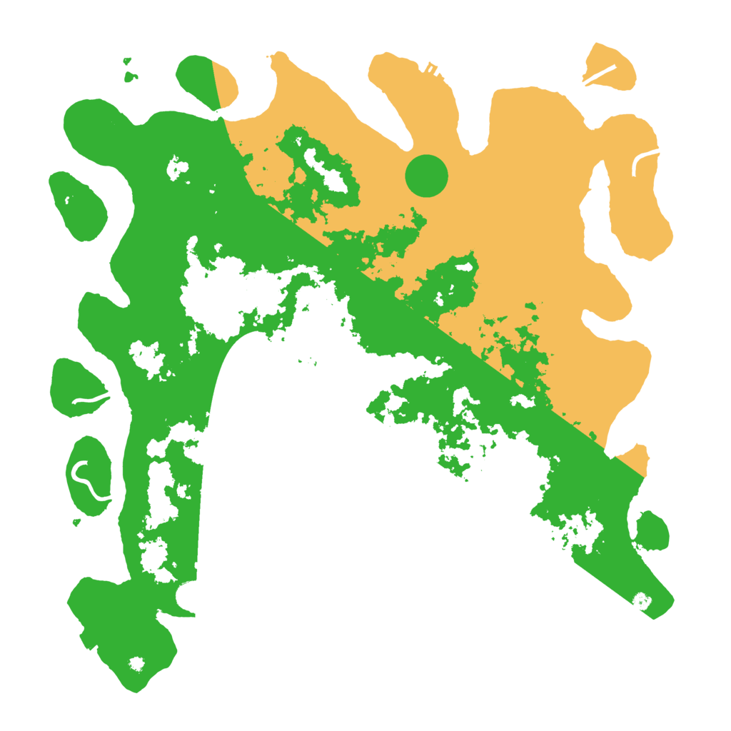Biome Rust Map: Procedural Map, Size: 4500, Seed: 1398650913