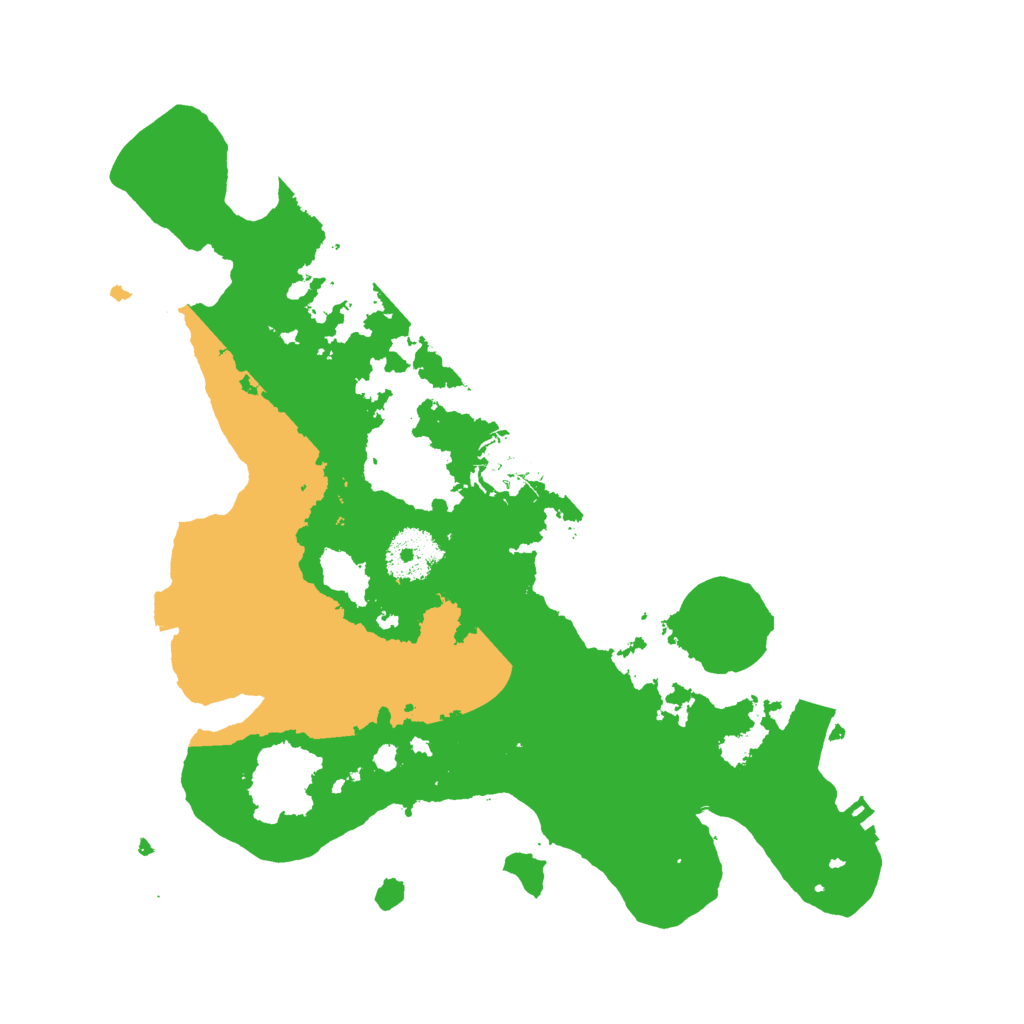 Biome Rust Map: Procedural Map, Size: 3000, Seed: 15534