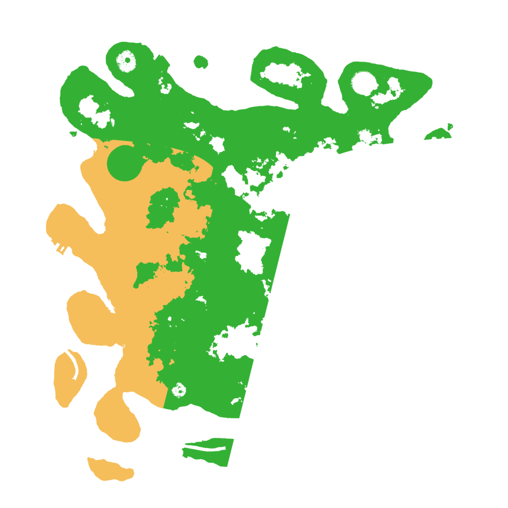 Biome Rust Map: Procedural Map, Size: 3800, Seed: 1999117267