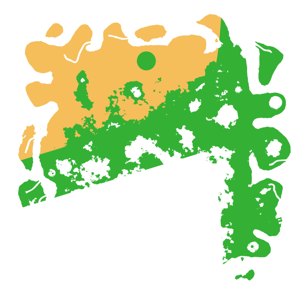 Biome Rust Map: Procedural Map, Size: 4250, Seed: 884953604