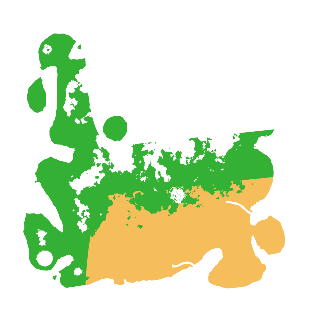 Biome Rust Map: Procedural Map, Size: 3500, Seed: 941720698