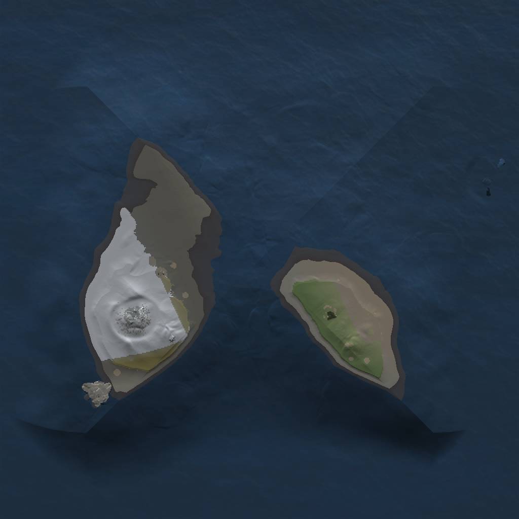 Rust Map: Procedural Map, Size: 1000, Seed: 545241, 3 Monuments