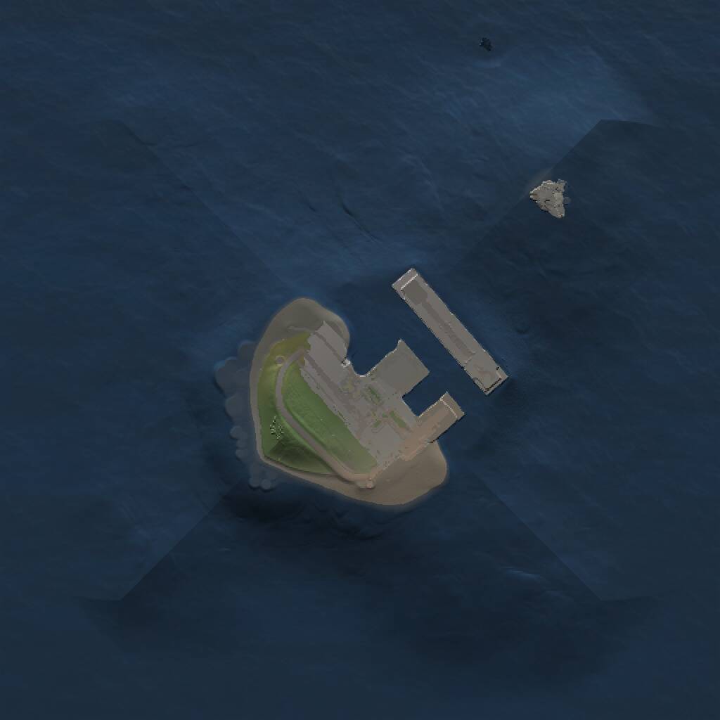 Rust Map: Procedural Map, Size: 1000, Seed: 1451250902, 2 Monuments