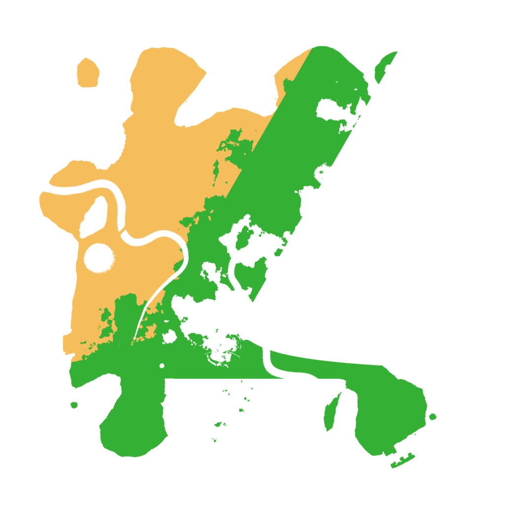 Biome Rust Map: Procedural Map, Size: 3000, Seed: 622442440