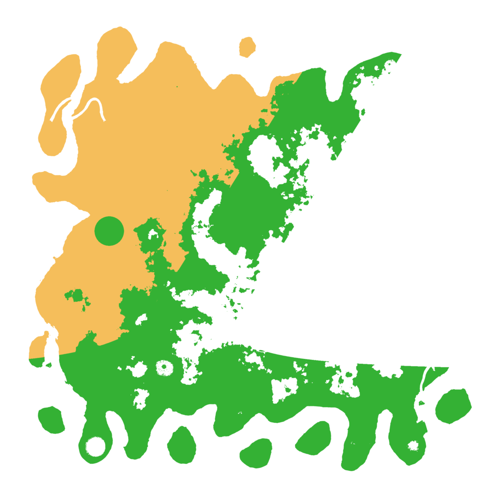 Biome Rust Map: Procedural Map, Size: 4500, Seed: 895715047