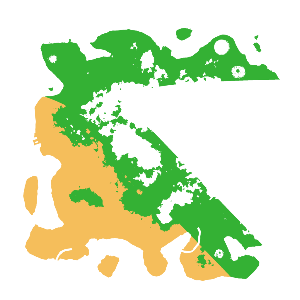 Biome Rust Map: Procedural Map, Size: 3500, Seed: 290210060