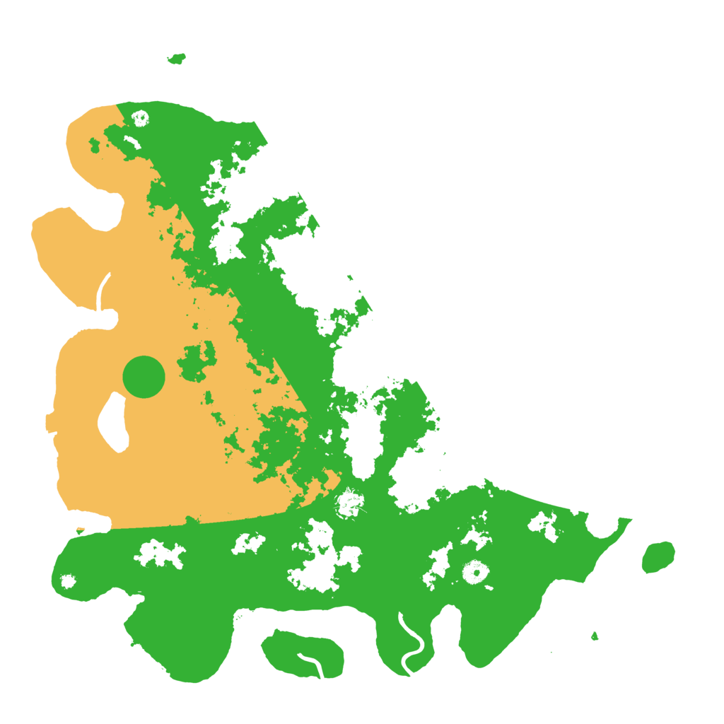 Biome Rust Map: Procedural Map, Size: 4500, Seed: 1626730225