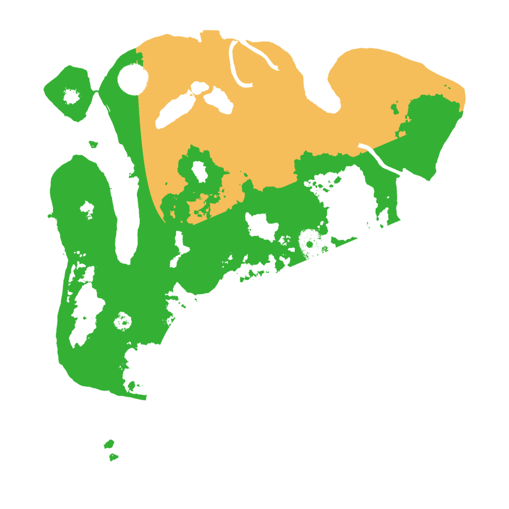 Biome Rust Map: Procedural Map, Size: 3000, Seed: 2462723