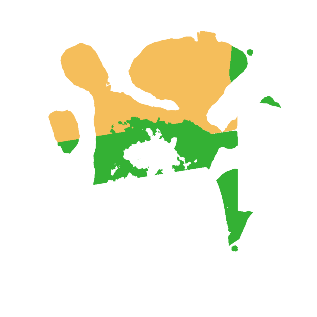 Biome Rust Map: Procedural Map, Size: 2000, Seed: 792809731