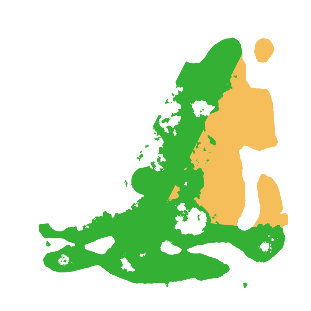 Biome Rust Map: Procedural Map, Size: 3000, Seed: 56337