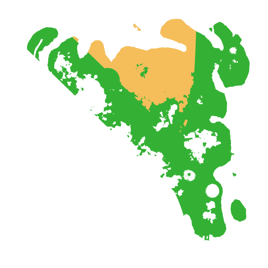 Biome Rust Map: Procedural Map, Size: 3500, Seed: 1503839157