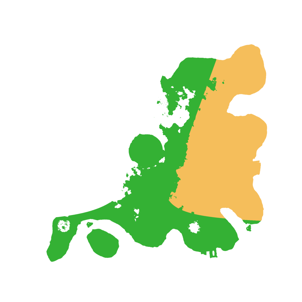 Biome Rust Map: Procedural Map, Size: 2500, Seed: 2135483647